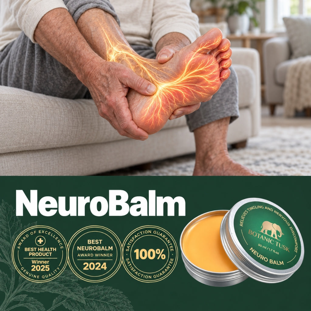 NeuroBalm • End Naturally Tingling, Burning & Numbness in Feet and Hands
