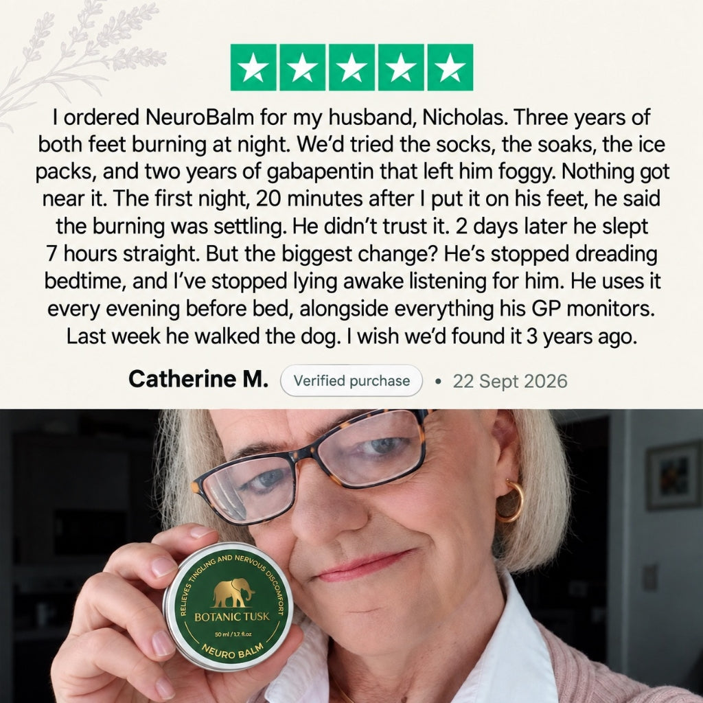 NeuroBalm • End Naturally Tingling, Burning & Numbness in Feet and Hands